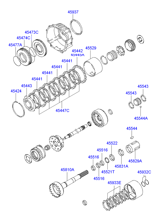 PROPELLER SHAFT (2WD LONG BODY)