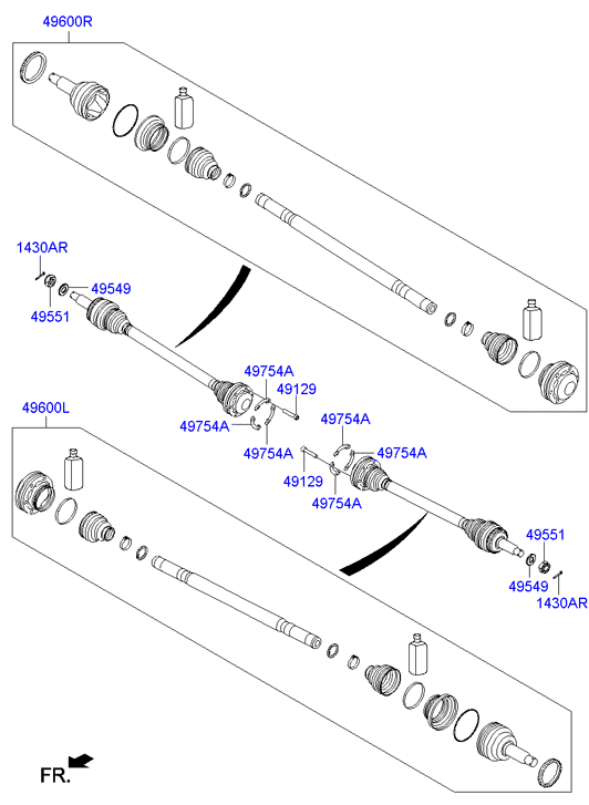 DRIVE SHAFT (REAR)