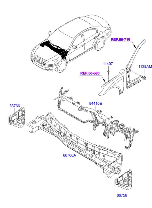 PANEL - REAR DOOR