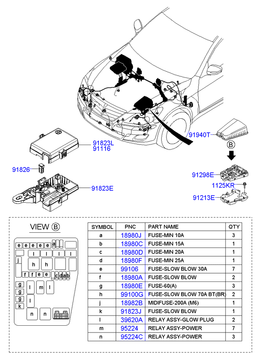 A/C SYSTEM - COOLER LINE, FRONT