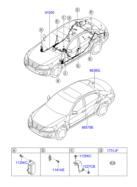 A/C SYSTEM - COOLER LINE, FRONT