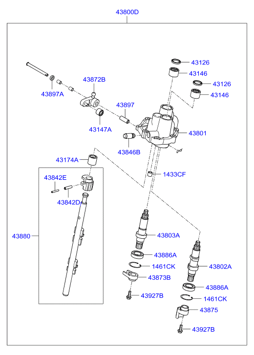 DRIVE SHAFT - FRONT