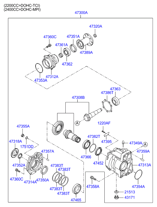 DRIVE SHAFT - FRONT