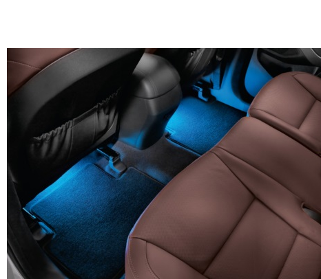 LED FOOTWELL ILLUMINATION WHITE SECOND ROW