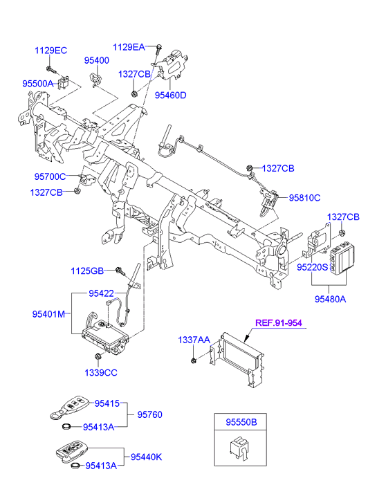 A/C SYSTEM - COOLER LINE, FRONT