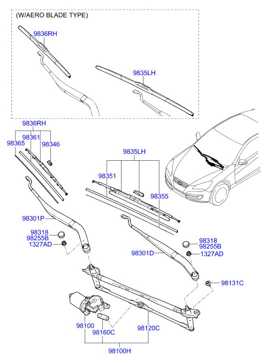 A/C SYSTEM - COOLER LINE, FRONT