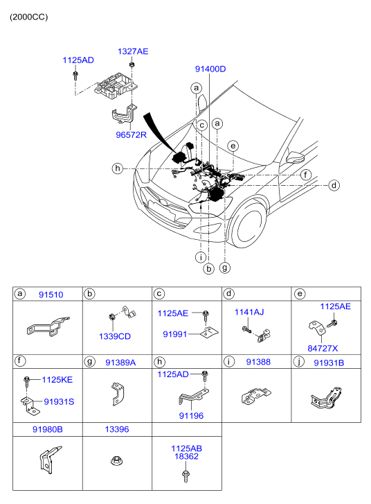 A/C SYSTEM - COOLER LINE, FRONT