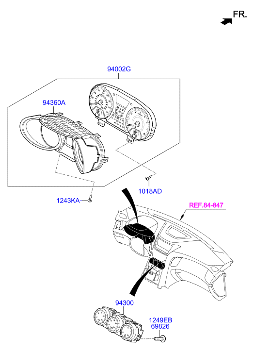 A/C SYSTEM - COOLER LINE, FRONT