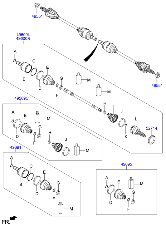 DRIVE SHAFT (REAR)