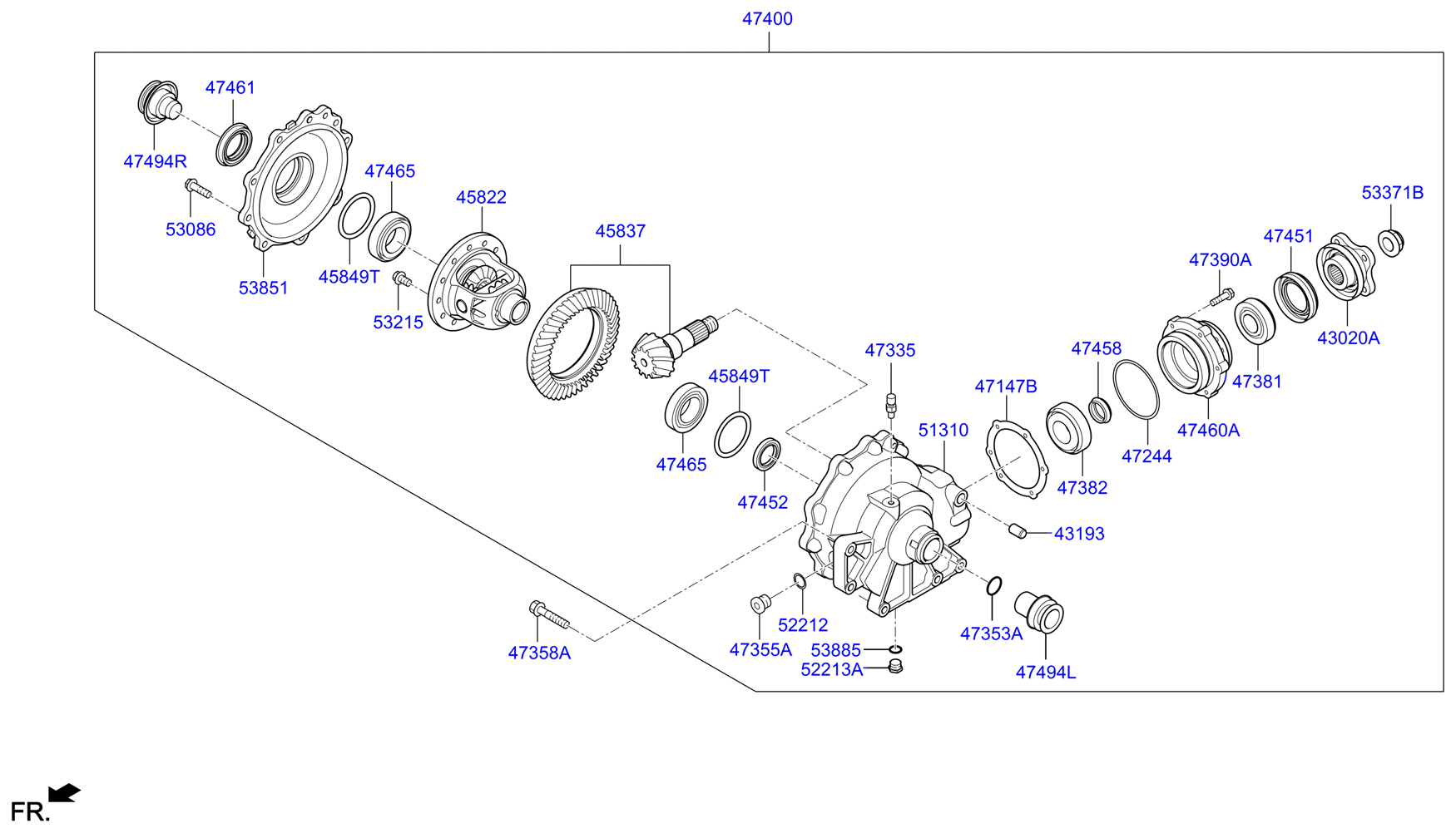 DRIVE SHAFT (REAR)