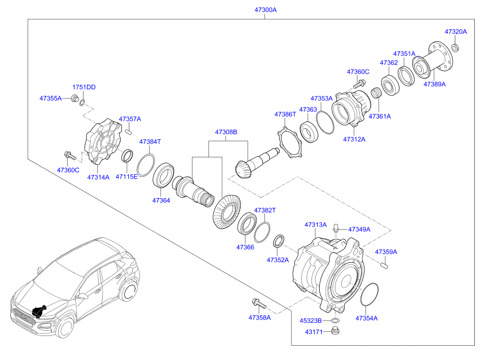 DRIVE SHAFT (REAR)