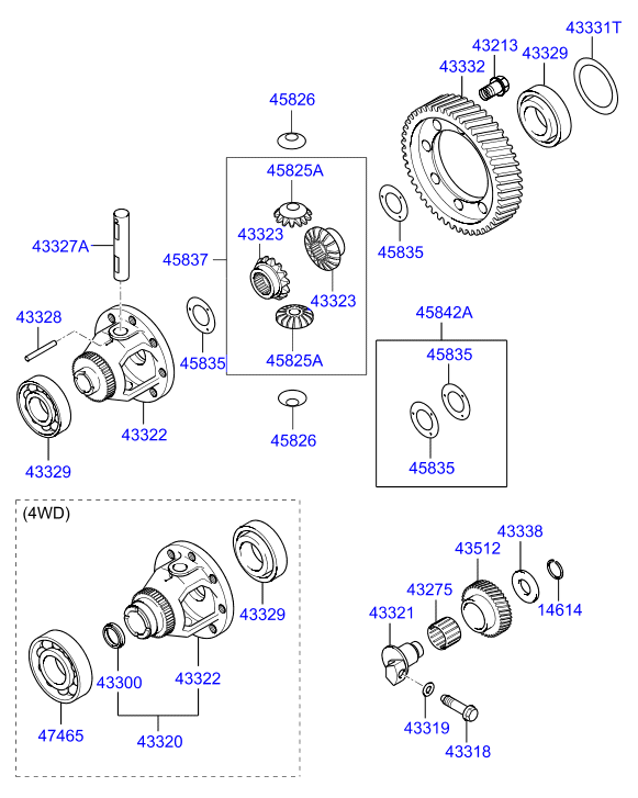 DRIVE SHAFT ASSY - REAR