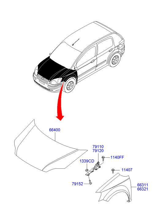 PANEL - REAR DOOR