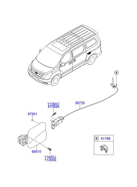 HARDWARE - REAR SEAT