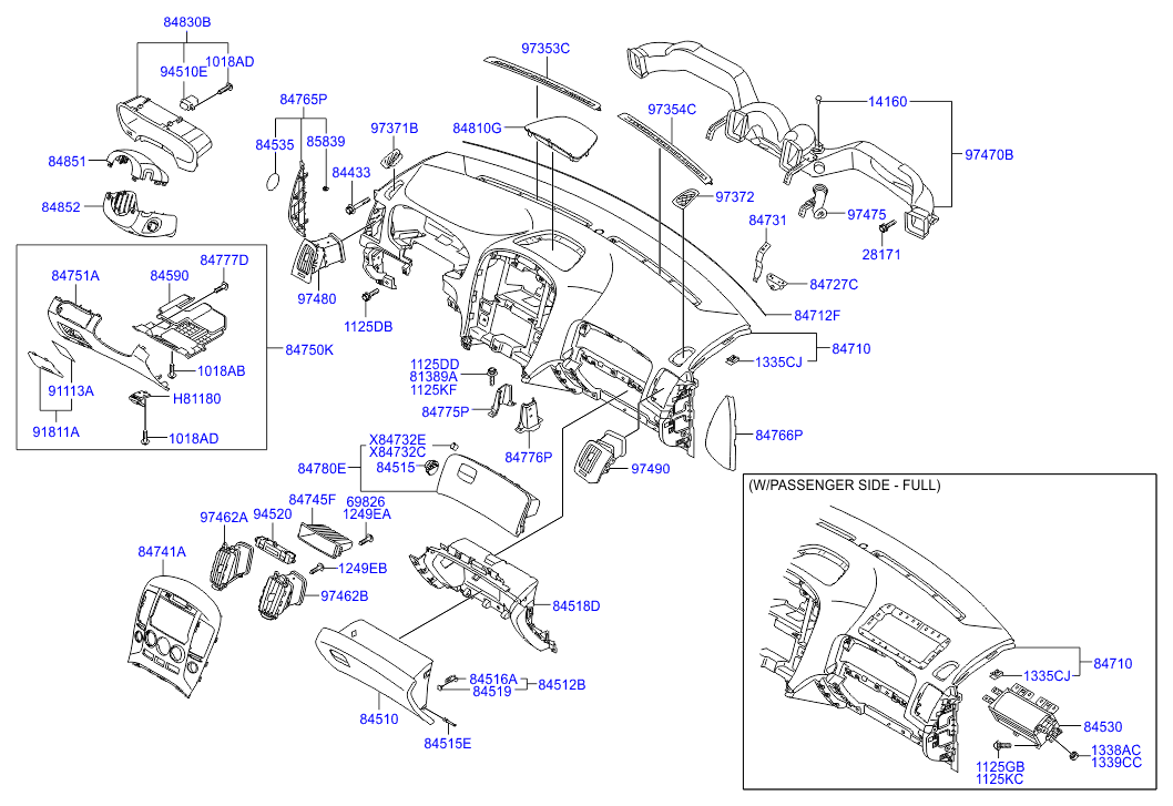 HARDWARE - REAR SEAT