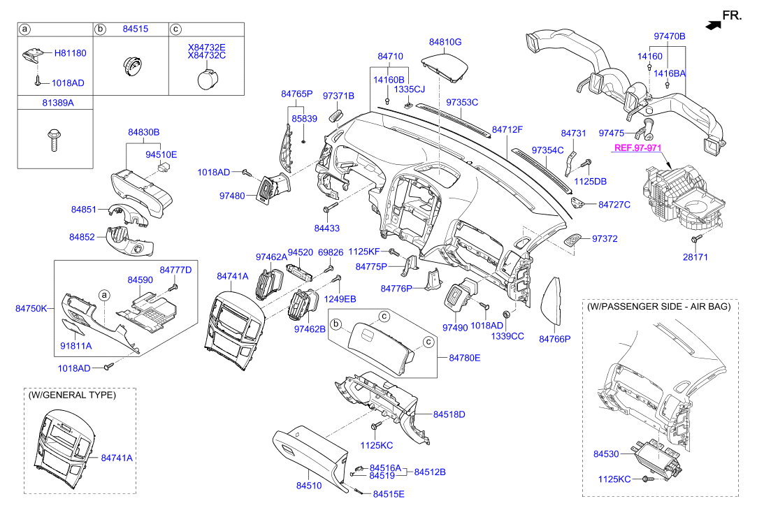 HARDWARE - REAR SEAT