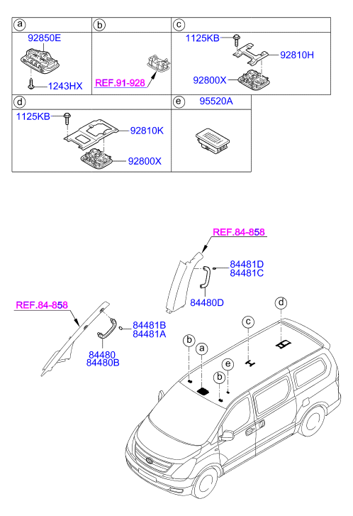 HARDWARE - REAR SEAT