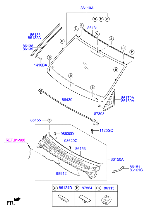 HARDWARE - REAR SEAT