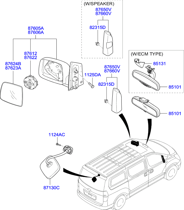 HARDWARE - REAR SEAT