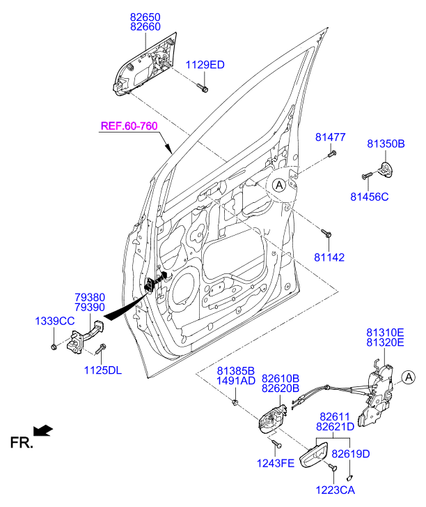 HARDWARE - REAR SEAT