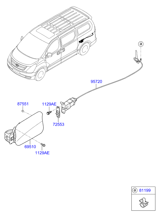 HARDWARE - REAR SEAT