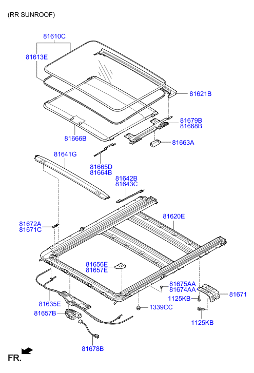 HARDWARE - REAR SEAT