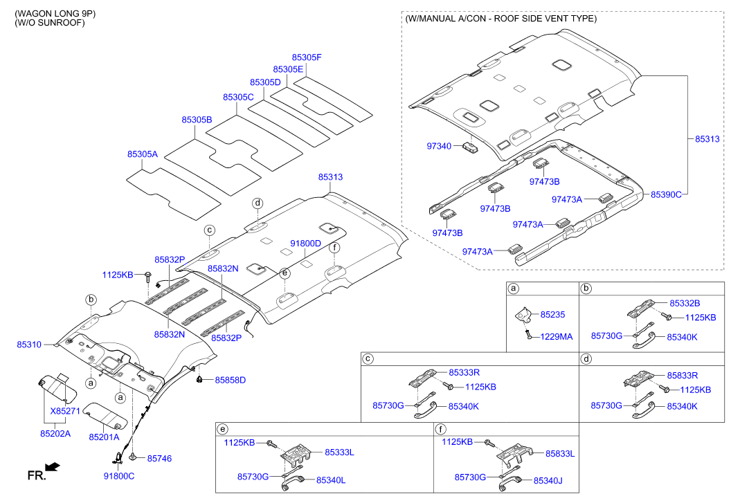 HARDWARE - REAR SEAT