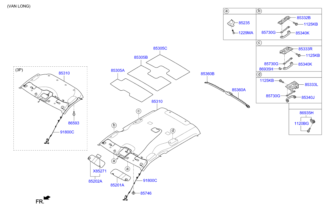 HARDWARE - REAR SEAT