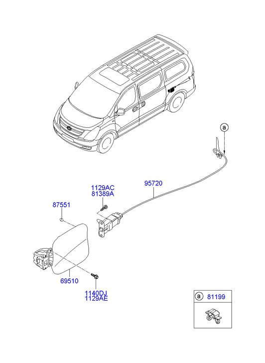 HARDWARE - REAR SEAT