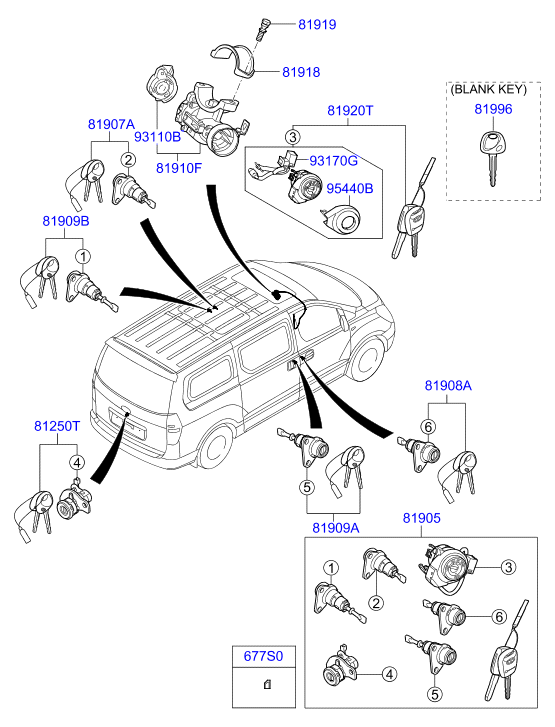 HARDWARE - REAR SEAT