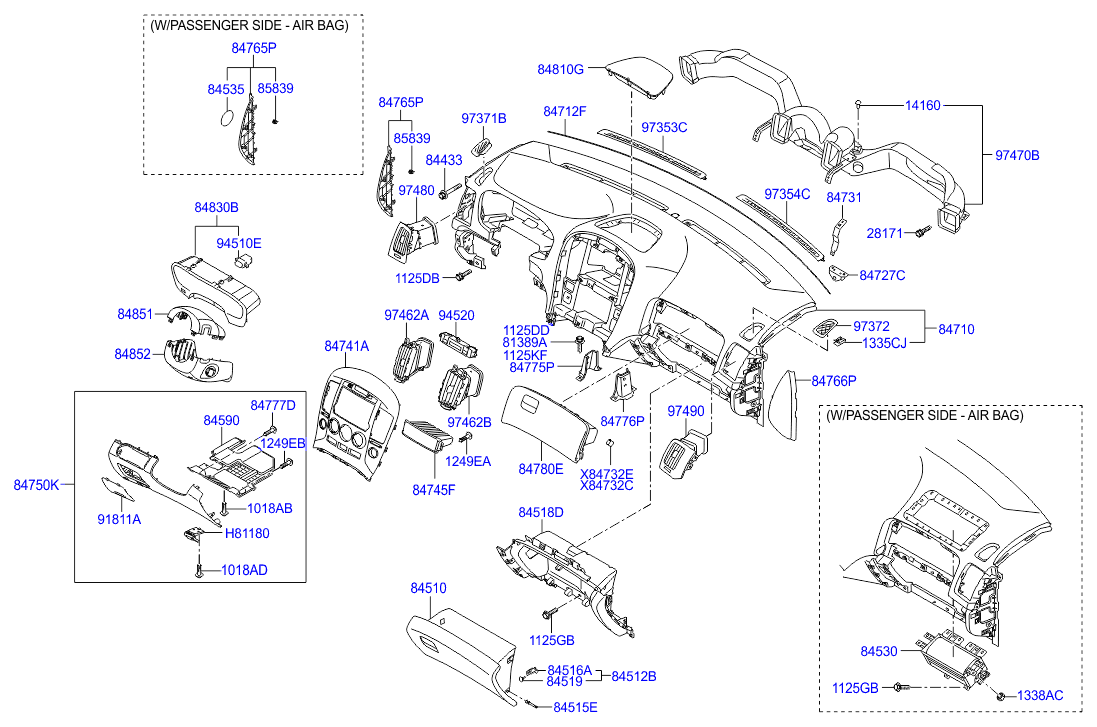 HARDWARE - REAR SEAT