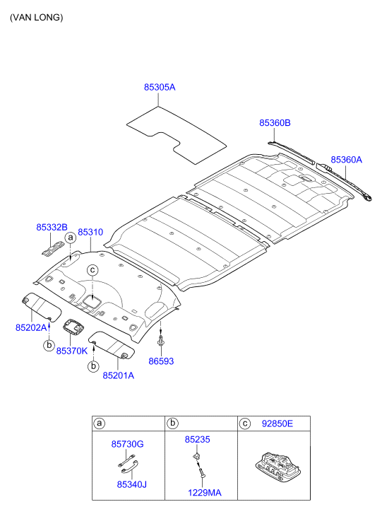 HARDWARE - REAR SEAT