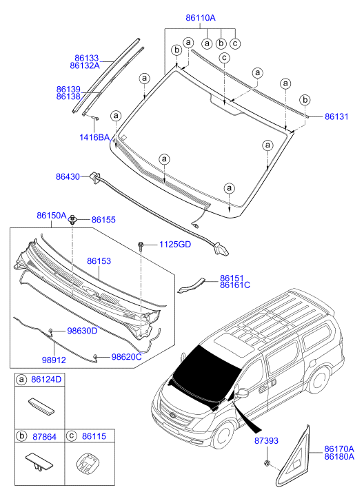 HARDWARE - REAR SEAT