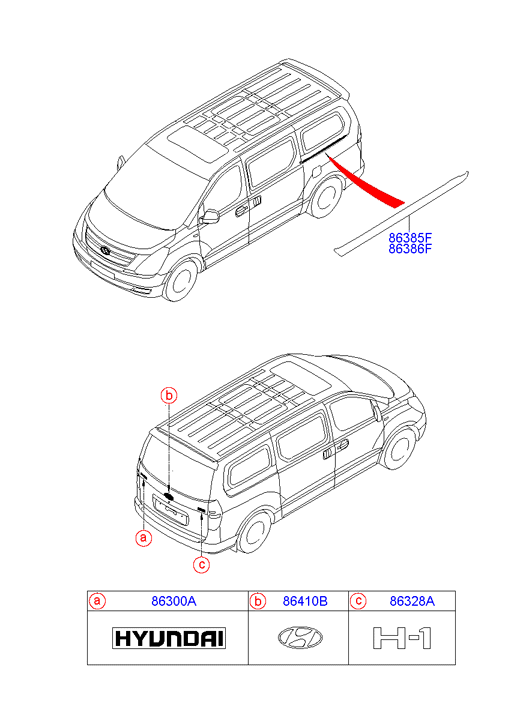 HARDWARE - REAR SEAT