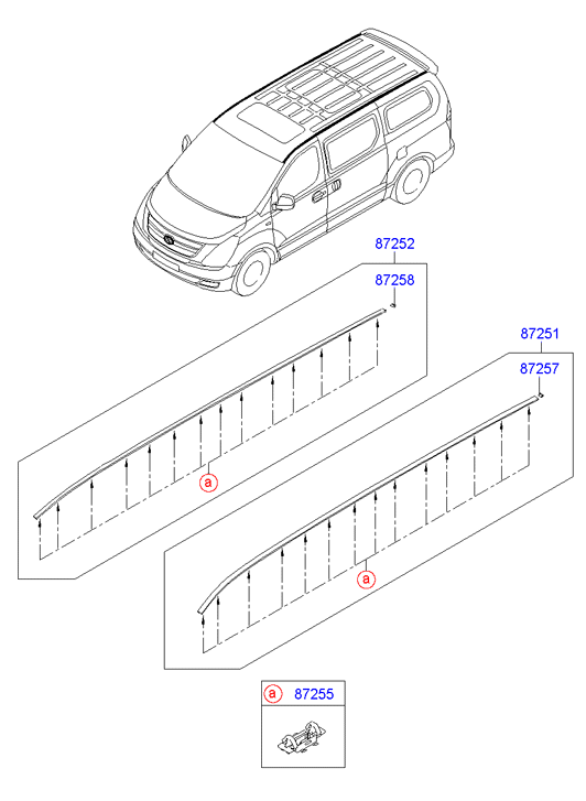 HARDWARE - REAR SEAT