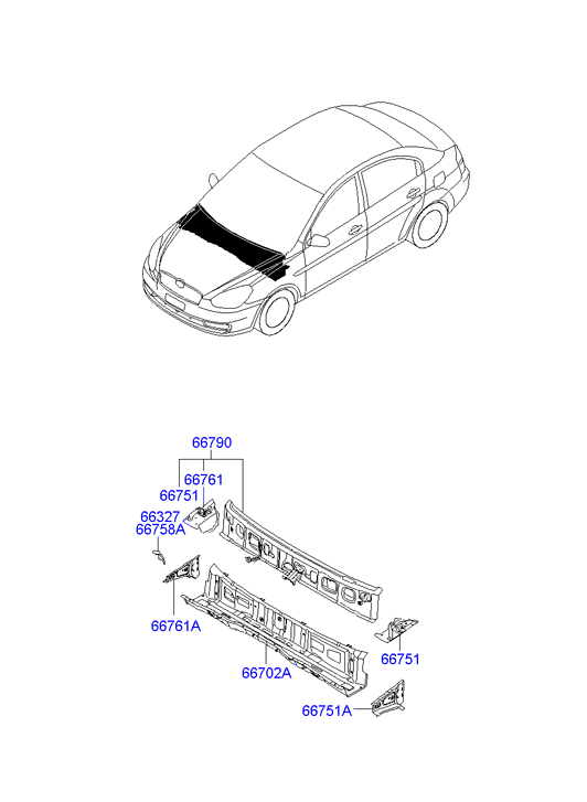 PANEL - REAR DOOR