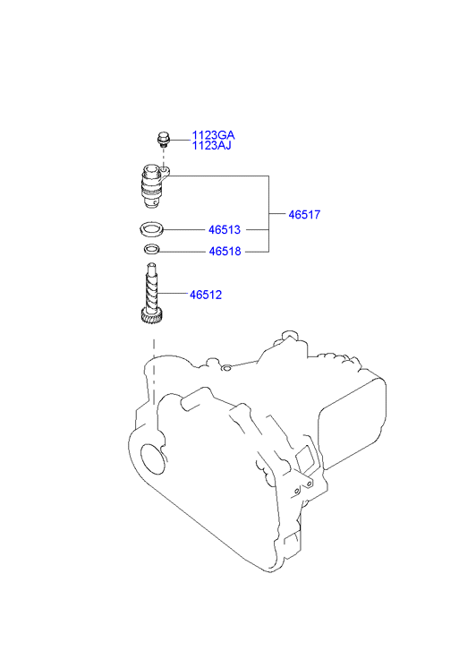 DRIVE SHAFT (2WD)