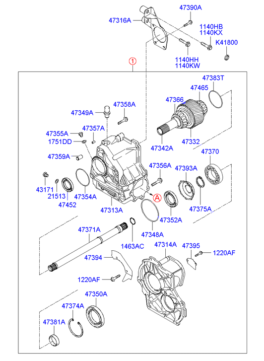 DRIVE SHAFT - FRONT