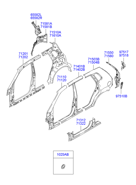 PANEL - REAR DOOR