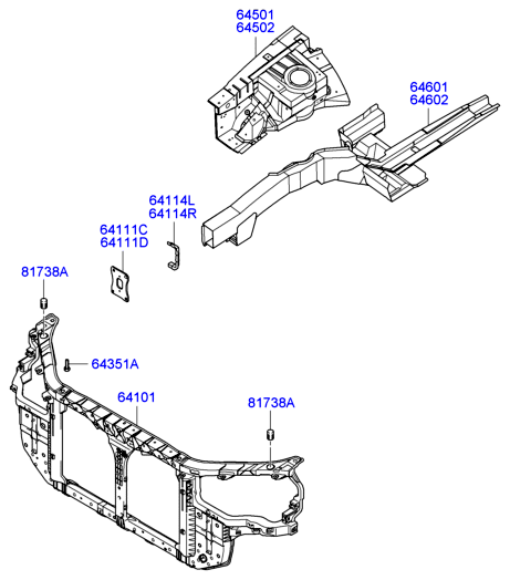 PANEL - REAR DOOR