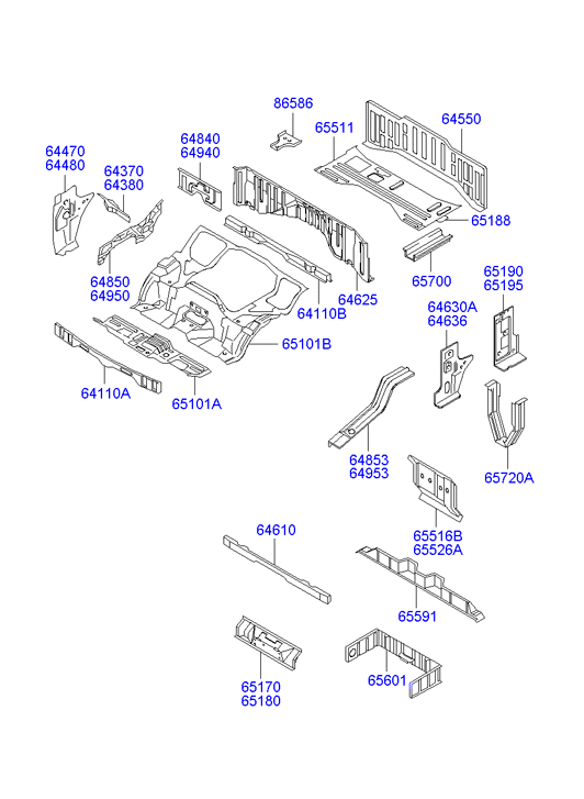 PANEL - REAR DOOR