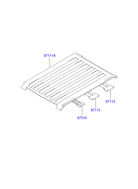 PANEL - REAR DOOR