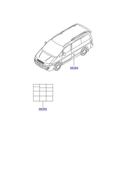 PANEL - REAR DOOR