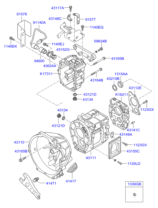 PROPELLER SHAFT (CENTER)