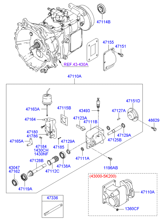 PROPELLER SHAFT (CENTER)