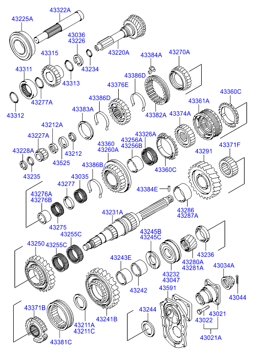 PROPELLER SHAFT (FRONT)