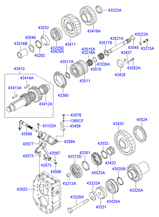 PROPELLER SHAFT (FRONT)