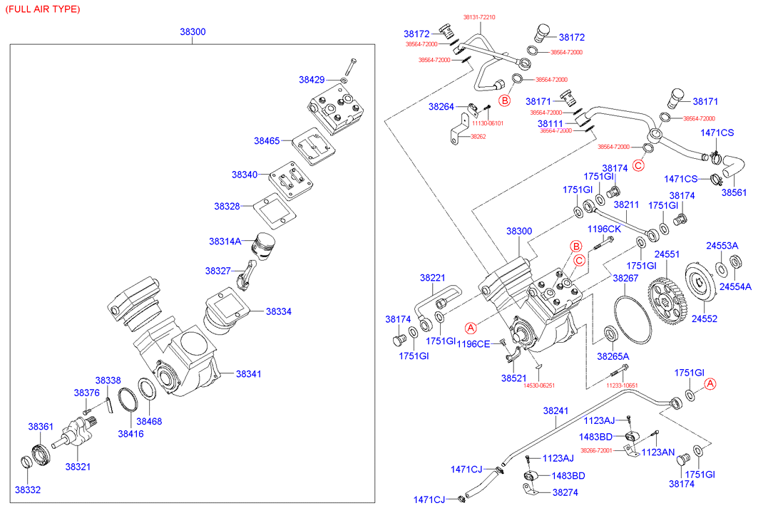 AIR COMPRESSOR (D8A*)