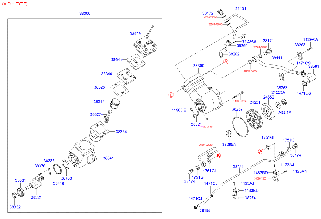 AIR COMPRESSOR (D8A*)