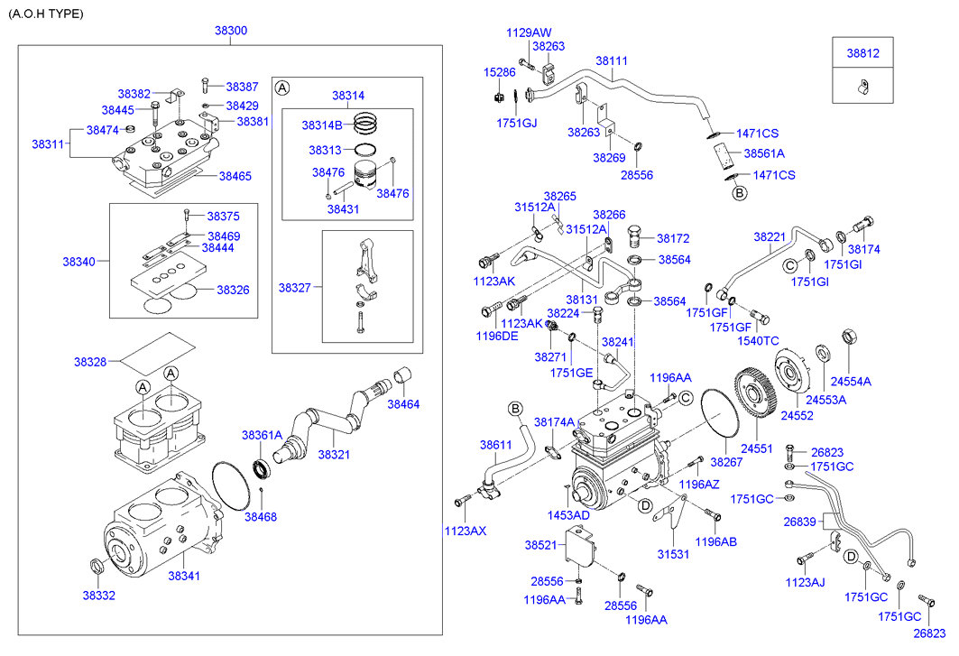 AIR COMPRESSOR (D8A*)